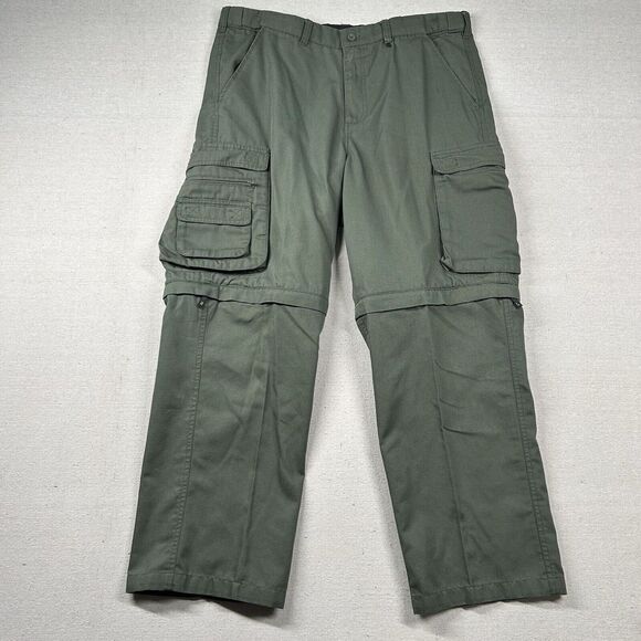 Boyscouts of America‎ Pants Mens 38 Convertible Zip Legs Camping Uniform Hiking - Picture 1 of 12